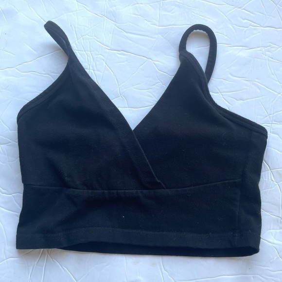 Lot of 2 Crop Tanks Zara Brandy Melville One Size - Picture 5 of 7